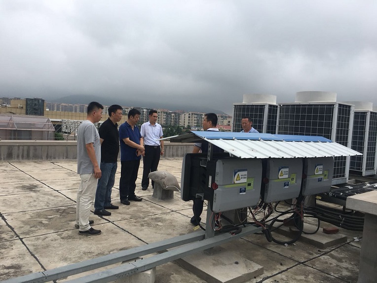 青島市李滄區機關事務管理局一行來我司考察